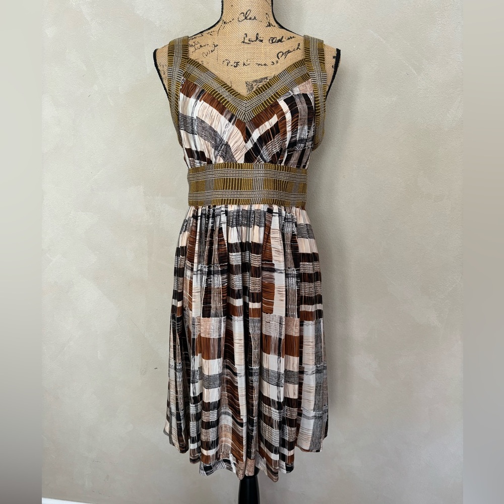 Plenty by Tracy Reese silk empire waist dress
